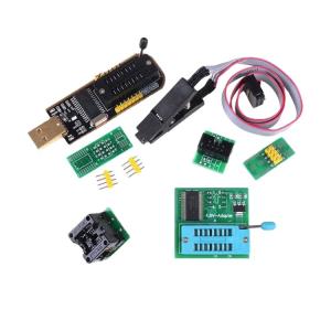 China EEPROM Flash BIOS USB Programmer SOIC8 Clip+1.8V SPI Flash Memory SOP8 DIP8 Adapter+SOIC8 Adapter SOP8 TO DIP8 Burner Kit wholesale