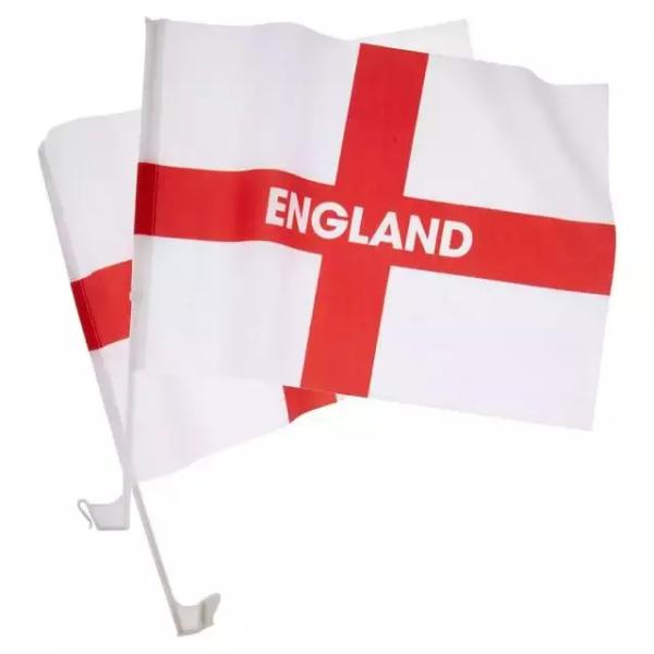 Quality Custom Polyester Car Window Decorative Flags Custom England Car Flags for sale