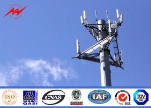 Self Supporting Steel Lattice Tower With Galvanization For Telecommunication Angle