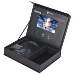 LCD Advertising video box, customized print 7 inch LCD video display gift box