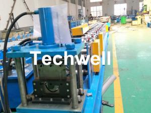 China PPGI Half Round Gutter Roll Forming Machine For Making Rainwater Gutter &amp; Box Gutter wholesale
