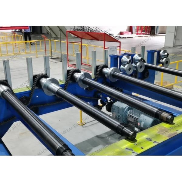 PLC Pu Panel Machine 8m Continuous Pu Sandwich Panel Production Line