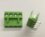RD HT508R 5.08mm pitch 2P-12P 300V 10A male pin type pulggable connector plug in