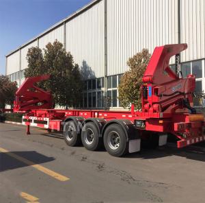 China 40ft container side lifter, side loader, self loading container trailer good price on sale