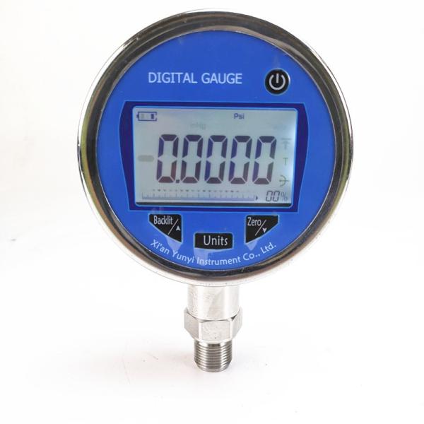 Quality LED Display Precision Air Digital Pressure Gauge Zero Automatically Setted 20mA for sale
