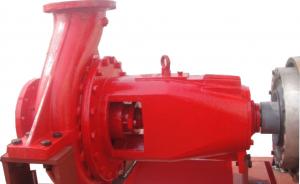 China Horizontal single stage , side suction top discharge centrifugal fire pump wholesale