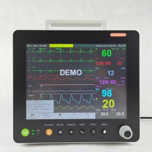 China 15 Inch Modular Touch Screen Patient Monitor USB Wifi Module With 3 5 Lead ECG wholesale