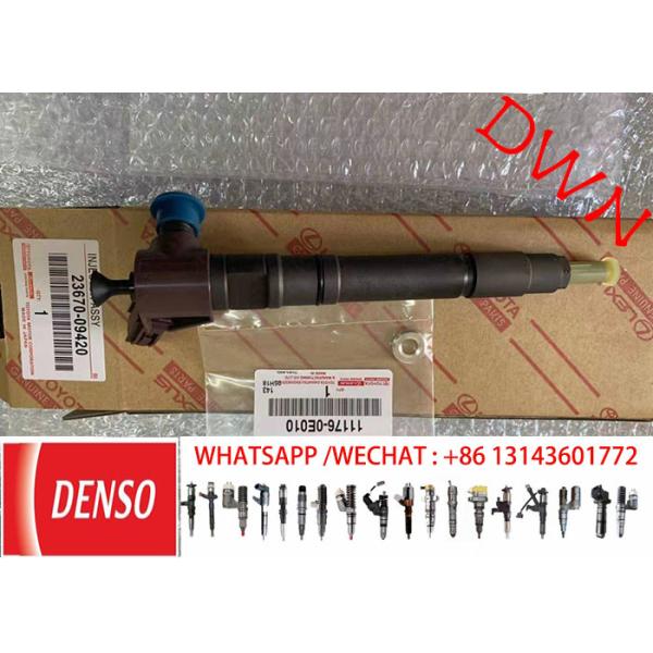 23670-0E010 95700-0550 23670-0E020 DENSO Fuel Injectors For Toyota 1GD-FTV HILUX 236700E010 23670-09420