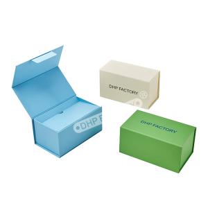 China Recyclable Texture Paper Cardboard Foldable Boxes Packaging Without Magnet wholesale