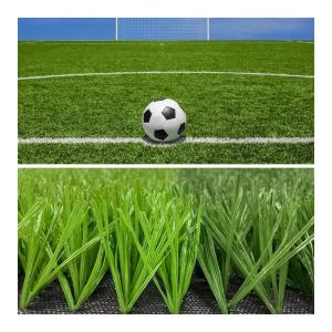 China CE Certificated 30mm 40mm Football Artificial Grass SBR Soccer Artificial Turf on sale