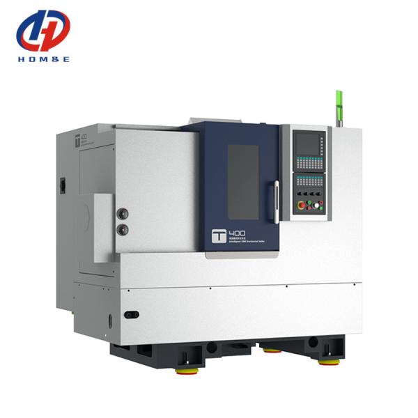 CNC Automatic Lathe T400 High Rigidity Linear Guide Rails Servo Turret GSK Metal