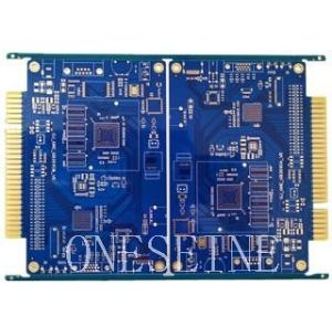 China GPS Module 2 Layer PCB Bare Board With High Frequency Pcb Materials on sale