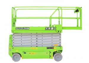China Green Self Leveling Scissor Lift For Building wholesale