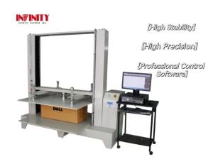 China Servo Motor Control Capacity 10KN 20KN Optional Package Container Compression Tester wholesale