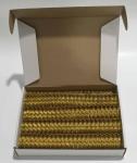 Precut 3/8'' A4 Twin Loop Spiral Wire For Notebook / Calendar Binding