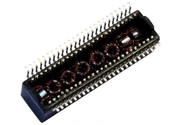 Quality HST-50001SCR 100KHz 1000BASE-T Ethernet Transformer Modules for sale