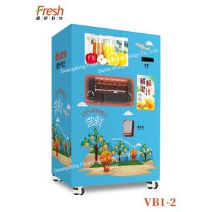 smart self-service oranges juice vending machine with cash payment