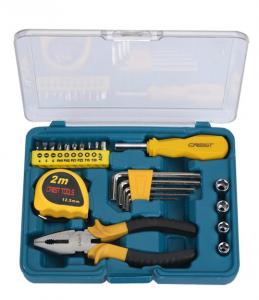 China 23 pcs mini tool set ,with hex key ,pliers, screwdriver bits ,sockets . on sale