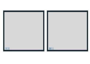 Circular Polarizing Filter For 3D LCD Projector To Watch 3D Movie - Set
