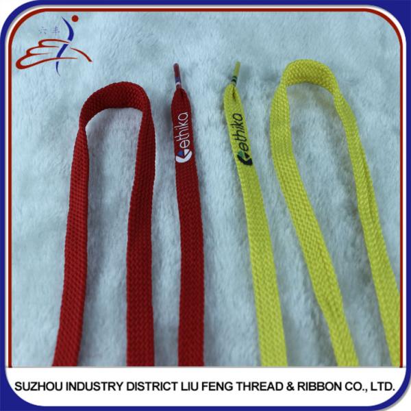 6mm-20mm Silicone Printed Custom Shoelace With Plastic Tips