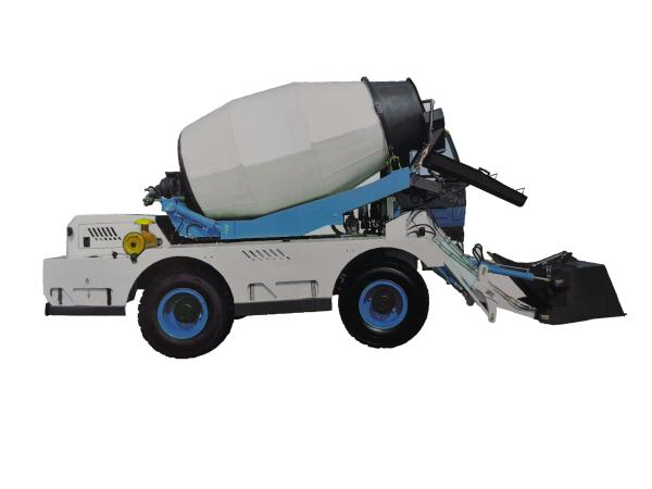 Quality Mobile Self Loading Concrete Mixer Machine Articulated Steering CMT1200 for sale