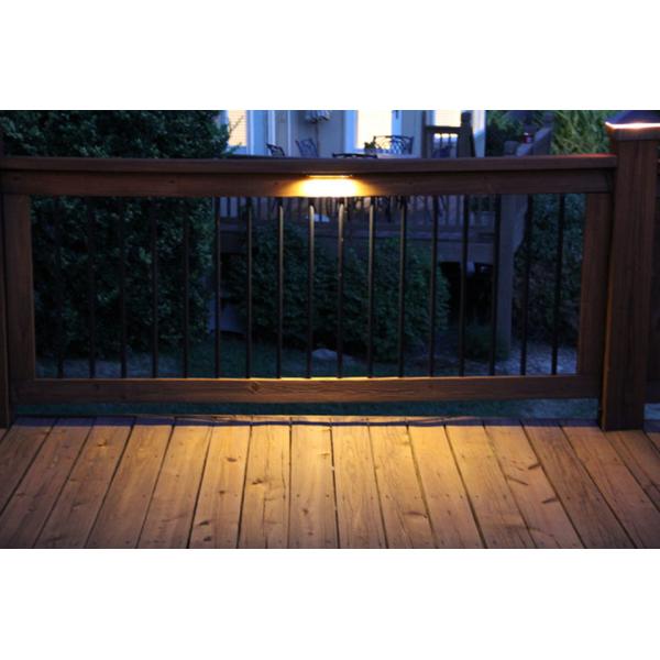 12V LED DeckLites for night lighting 12V LED Under Rail Light for Brick and stone wall eye lighting Undercover LED Light
