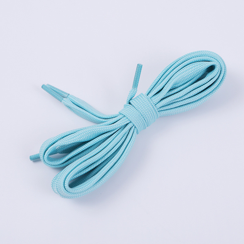 100% Polyester Flat Shoe Laces Rope Pink Shoelaces Bulk Customized