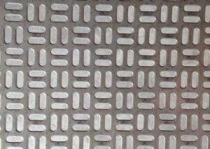 China 1220x2440mm Stainless Steel Perforated Metal Sheet Anodized AISI Standard wholesale