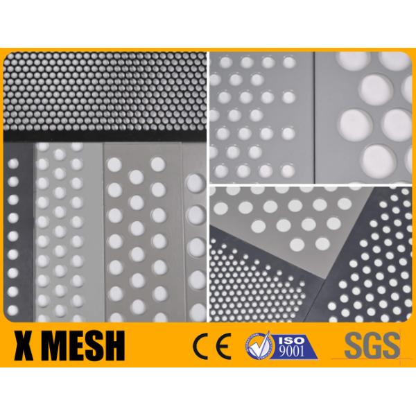 Fluorocarbon Spraying 0.2mm Perforated Aluminium Mesh For Decoration Screen
