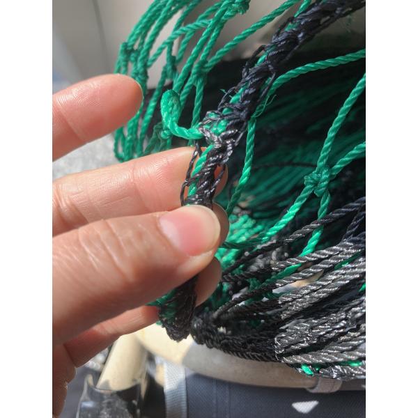 12 M Chicken Net Fence Kit With Gate Double Pointed Posts in Green with Fibreglass Rod