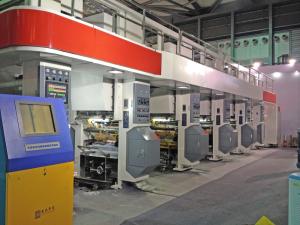 Arc System Computer Control High Speed Rotogravure Printing Machine Max Printing Speed Of 200 M/Min