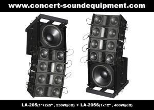 China Dual 5&quot; 8ohm 230W Mini Line Array Speaker For Fixed Installation In Conference, Pub, Auditoria wholesale