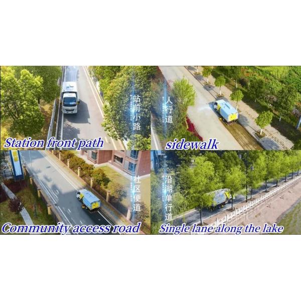 Dongfeng Mini Industrial Road Sweeper Cleaning Equipment Road Sweeper Vacuum Road Machine