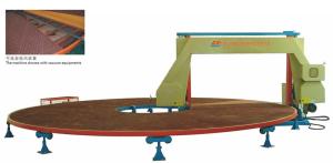 China Auto Sponge Circle Horizontal Foam Cutting Machine / CNC Foam Cutter Machine on sale