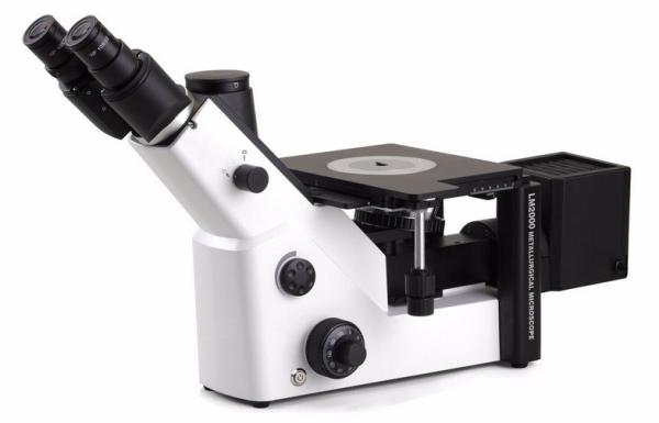 Quality Trinocular Inverted Metallurgical Microscope LM-2000A With Kohler Reflected Illumination for sale