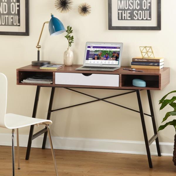 Quality MDF Wood Top Office Computer Desk Table With Drawers for sale