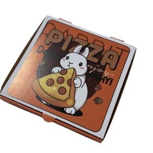 China Custom Printing Pizza Box Eco-Friendly Compostable Options Custom Size Accepted wholesale