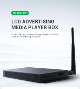 China 4K HD WiFi BT Ethernet RK3328 Android Media Player Box For Digital Signage Advertising wholesale