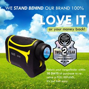 6X Rechargeable Laser Rangefinder 1000m With Pinsensor