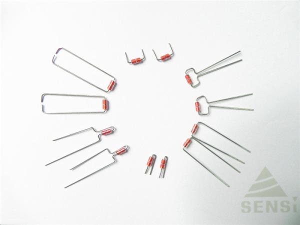 Quality Stability Glass Bead NTC Thermistor Bendable Into Various Shapes For Multiple Use for sale
