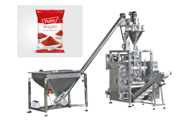 Quality Pouch Seasoning Vertical Flow Pack Machine With Screw Weighing High Sensitivity for sale