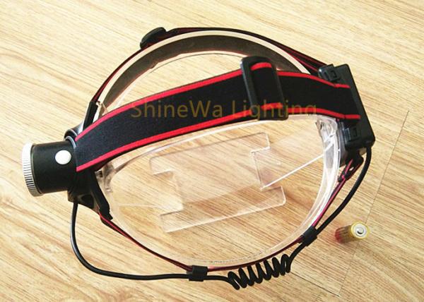 Mode Customized High Lumen Led Headlamp IP64 Waterproof For Rain 1 M Drop