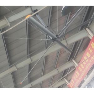 industrial low speed Pole Mounted HVLS Fan