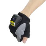 Wireless Offline Barcode Scanner Glove Mini Bar Code Reader MS02