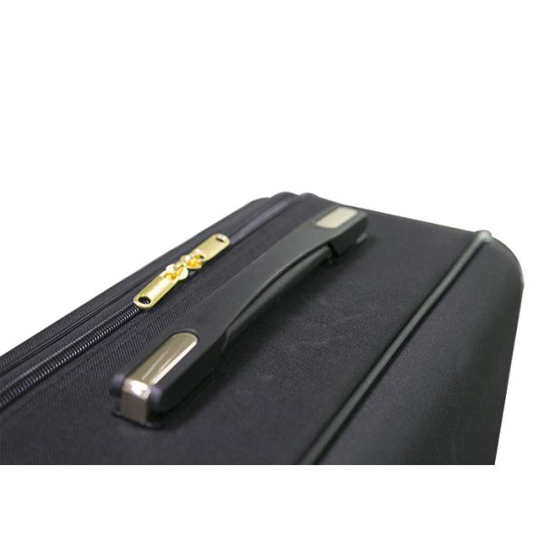 Mini Black EVA Travel Case Briefcase For Business Trip With Pull Rod