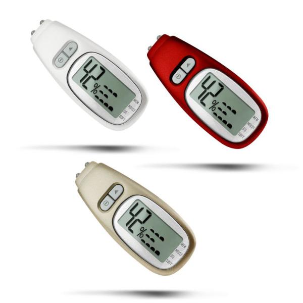 Quality Portable Skin Analyzer Digital Analyzer Moisture Water Soft Oil Tester Portable Mini Size for sale
