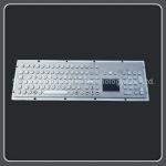 Customizable Industrial Keyboard With Touchpad 109 Keys Type Anti Scratch