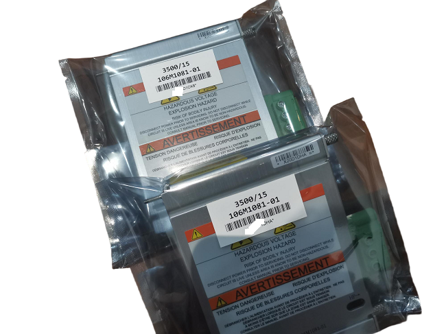 3500/15-05-05-00 Bently Nevada Universal AC Power Supply Module 106M1079-01 with 106M1081-01 Input Module