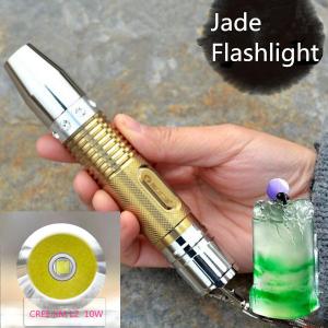 China CREE XM L2 1000 Lumens Super Bright Hand-held flashlight Detector for Gemstones,Jewelry,Jade,Amber 18650 Power LED Torch on sale