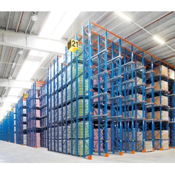 3 Tons Capacity Drive In Racking System / Industrial Warehouse Racking Systems